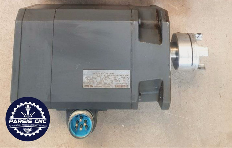 موتور محور Siemens مدل 1FT6081-8AC71-1AH0 SIMOTICS Motor مناسب کنترل حرکت ماشینآلات صنعتی و CNC