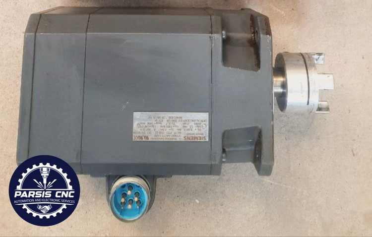 موتور محور Siemens مدل 1FT6081-8AC71-1AH0 SIMOTICS Motor مناسب کنترل حرکت ماشینآلات صنعتی و CNC
