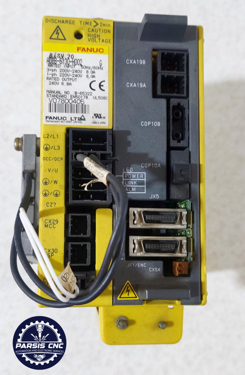 ماژول سروو تکمحور فانوک مدل A06B-6130-H002 Fanuc Single Axis Servo Module مناسب کنترل حرکت دستگاههای CNC