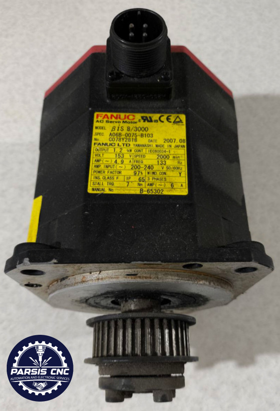انکودر فانوک مدل A06B-0075-B103 BIS 8/3000 Fanuc Encoder مناسب سروو موتور و سیستم CNC