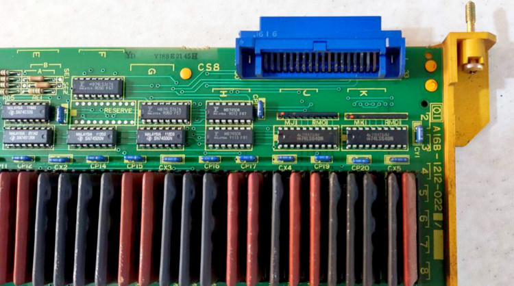 برد ورودی خروجی فانوک Fanuc I/O Board A16B-1212-022 قطعه الکترونیکی صنعتی