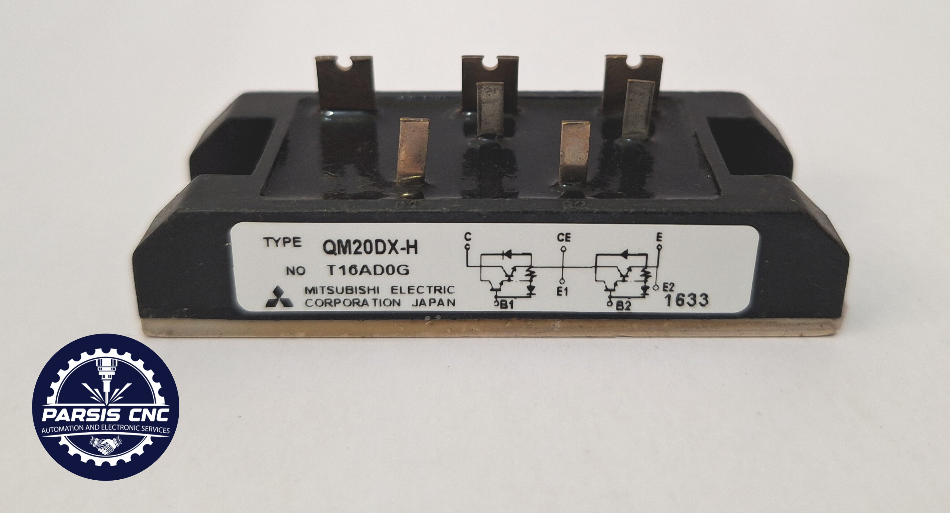 ماژول IGBT مدل QM20DX-H Mitsubishi IGBT Module مناسب کنترل قدرت و درایوهای صنعتی