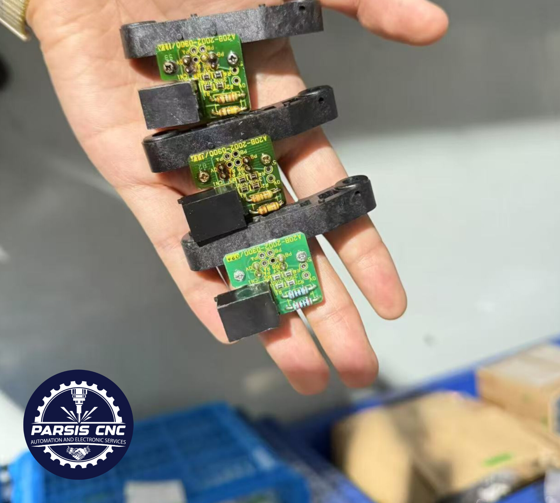 سنسور صنعتی A20B-2002-0300 Fanuc Encoder Sensor برای کنترل دقیق حرکت موتور اسپیندل و ماشین‌آلات CNC