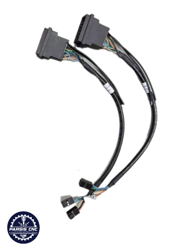 کابل FANUC A660-2004-T188 برای اتصال سنسور موتور/انکودر به ماژول A20B-2002-0300، دارای شیلد ضد نویز، مناسب سیستمهای CNC