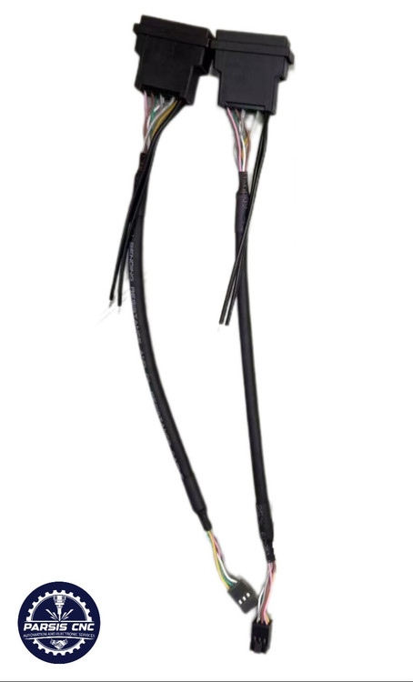 کابل FANUC A660-2004-T189 برای اتصال سنسور داخلی موتور به ماژول A20B-2002-0310، مقاوم در برابر نویز و حرارت، مناسب CNC.