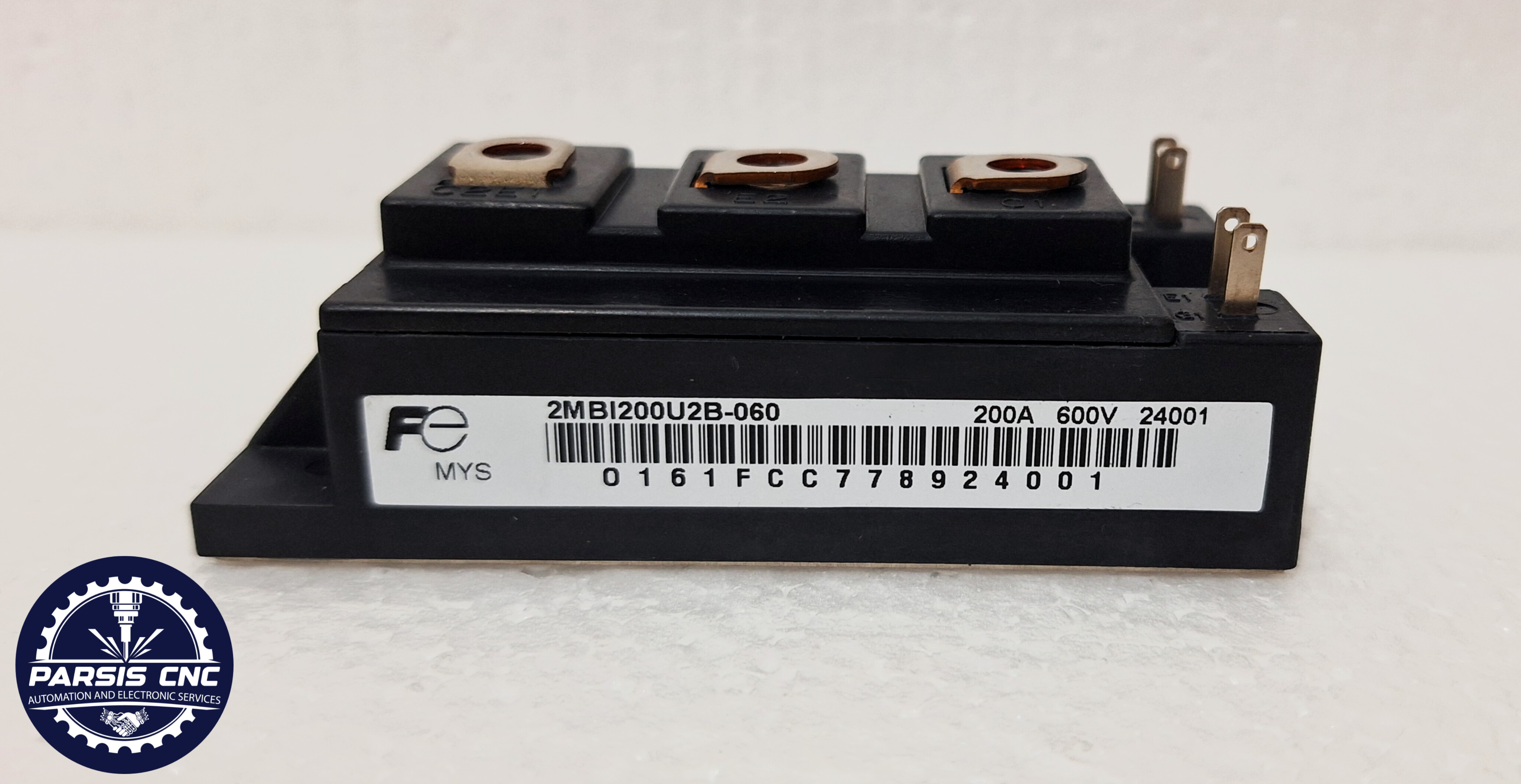 خرید ماژول IGBT فوجی مدل 2MBI200U2B-060 با جریان 200 آمپر و ولتاژ 600 ولت مناسب برای درایو موتور و اینورتر صنعتی